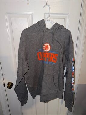 New Era Gray Los Angeles LA Clippers San Diego design Hoodie